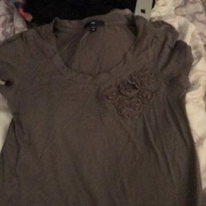 🌟Gap  // Gray Short sleeve Top // size XS 🌟
